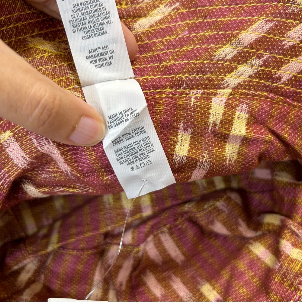 AERIE Jacquard Reversible Bucket Hat One‎ Size - Picture 7 of 11